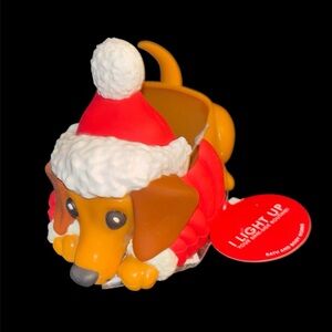 Dachshund Light-Up Bath & Body Light Up Holiday Soap Holder